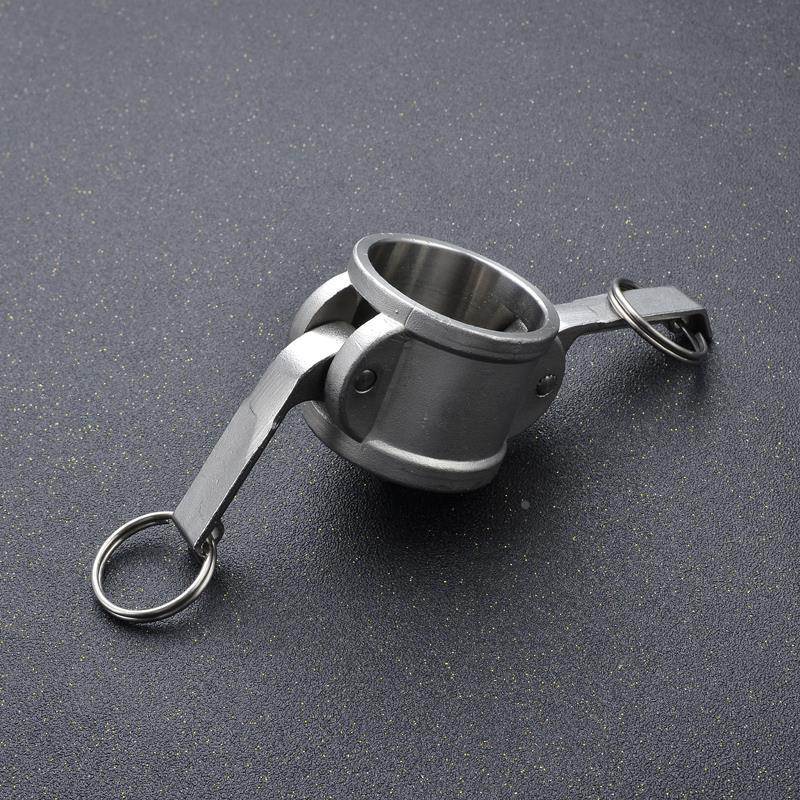 304/316不锈钢快速接头DC型母头阴端堵头盖帽母头闷头 DN15 20 25