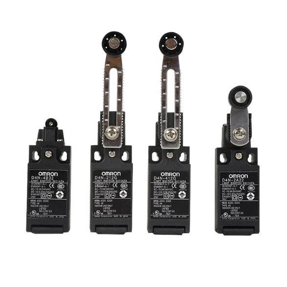 原装欧姆龙行程限位开关摆杆型D4NA-2120