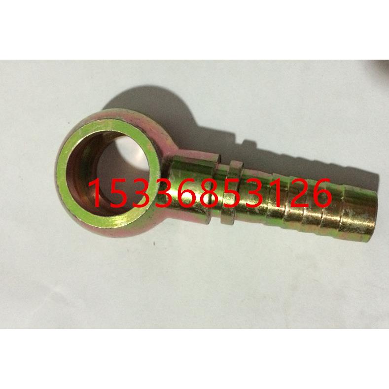 液压高压油管16杆24葫芦圆球接头可配空心螺栓汽车油泵刹车管接头