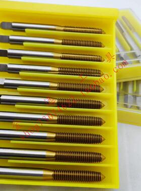 高品质挤压挤牙无屑丝锥涂钛黄色挤压丝攻M3/M4/M5/M6/M8/M10/M12