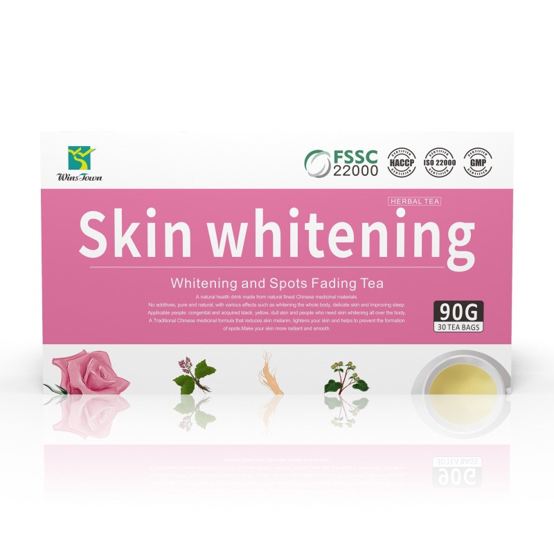 Skin whitening Tea Whitening Spots Fading Collagen Peptide