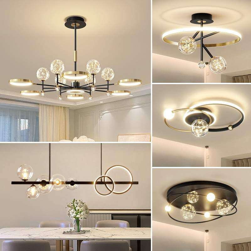 客厅灯吊灯简约现代大气2025年新款北欧网红轻奢灯具全屋套餐组合,电子元器件市场,其它元器件,淘宝优惠券,粉丝福利购,淘宝优惠卷