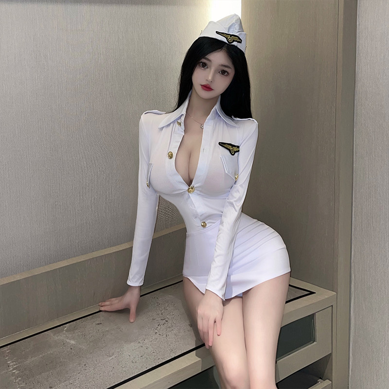 2026禁欲系情感性感机长空姐制服套装角色扮演女纯欲主播变装女警