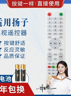 适用扬子电视机遥控器 通用 PA-008 PA-005 液晶LE-42F8E YANGZI