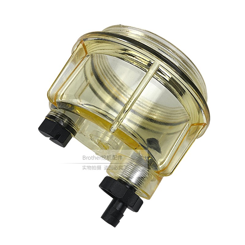 沃尔沃EC120D挖掘机油水分离器传感线柴油N格滤芯杯感应器勾机配