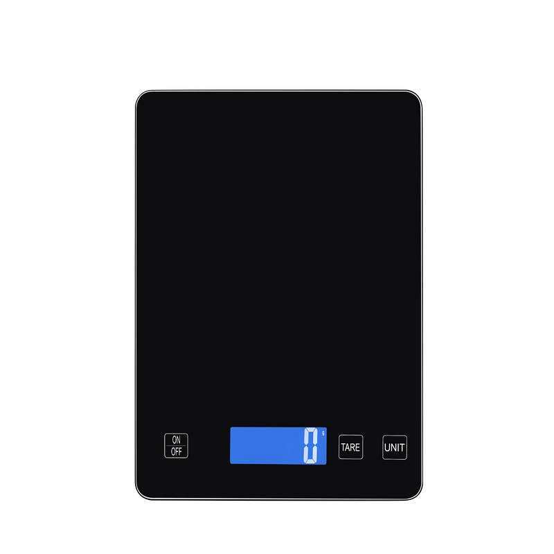 新款厨房秤USB充电 玻璃秤面 5kg 10kg 15kg 食物秤 烘焙电子秤
