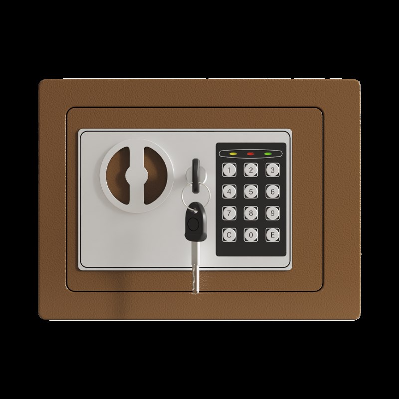 保险柜202g4新款家用防盗报警床头柜迷你入墙办公保险箱电子指纹