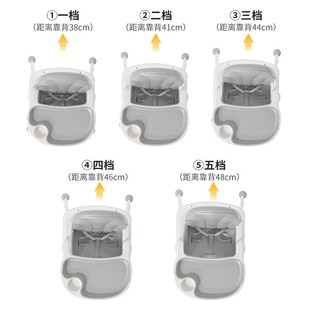椅子婴儿多功能家用餐椅可调 宝宝餐椅儿童吃饭餐n桌可折叠便携式