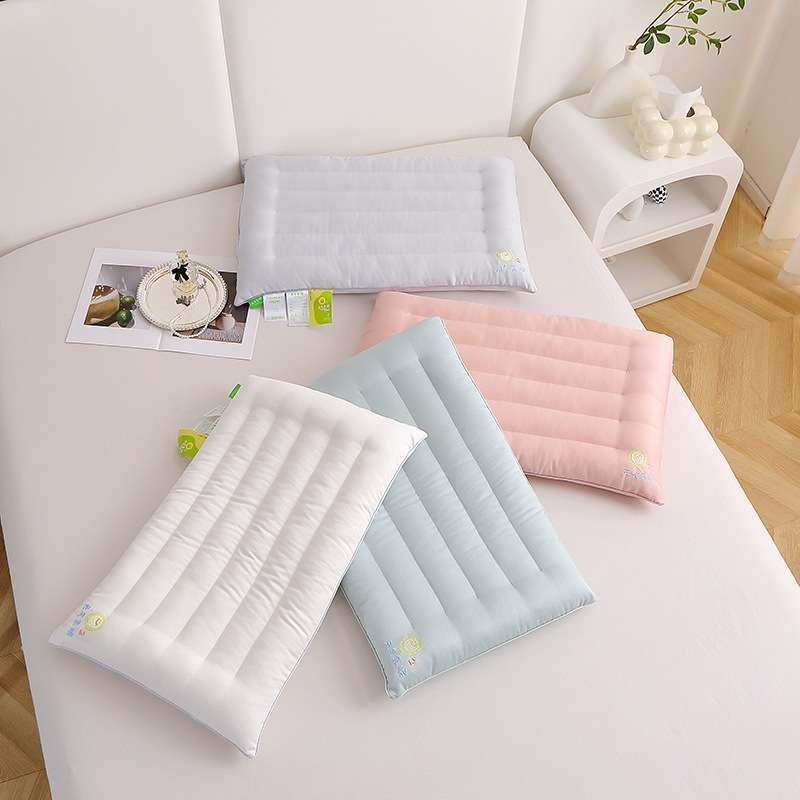 厂家直销精准元气氧眠枕不易变形贴合颈椎柔软亲肤健康定型低枕头