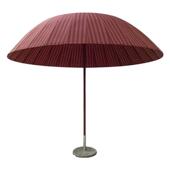 户外遮605阳玻璃维纤中柱伞庭院商师用户外别墅院子民宿计设玻纤