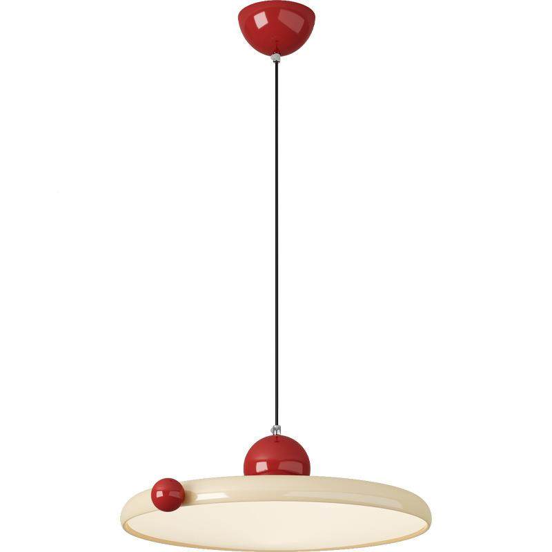 网751红设师全光谱飞中碟计法式奶油桌风餐厅吊灯中古餐奶豆护眼,家装灯饰光源,智能吊灯,淘宝优惠券,粉丝福利购,淘宝优惠卷