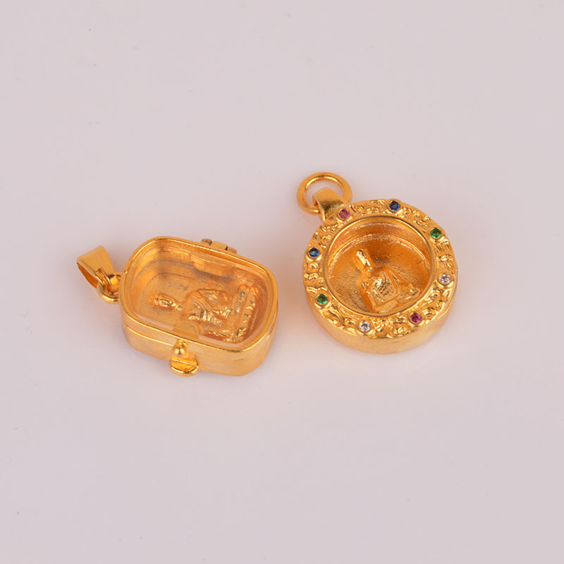 IOEKO久不掉色越南沙金古法雕刻