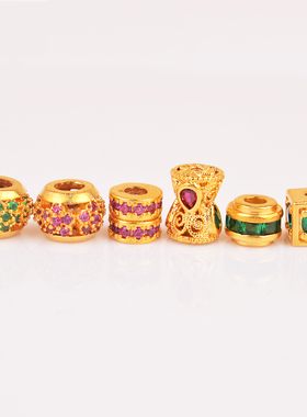 IOEKO久不掉色沙金烧蓝珐琅方糖