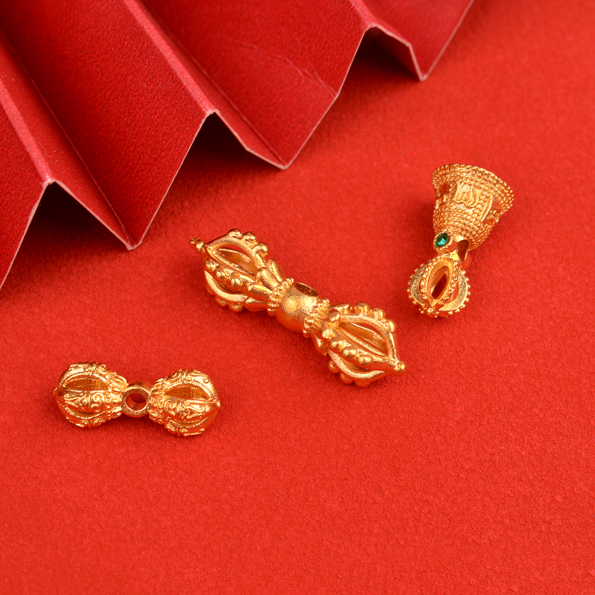 IOEKO黄铜金刚铃降魔杵隔珠