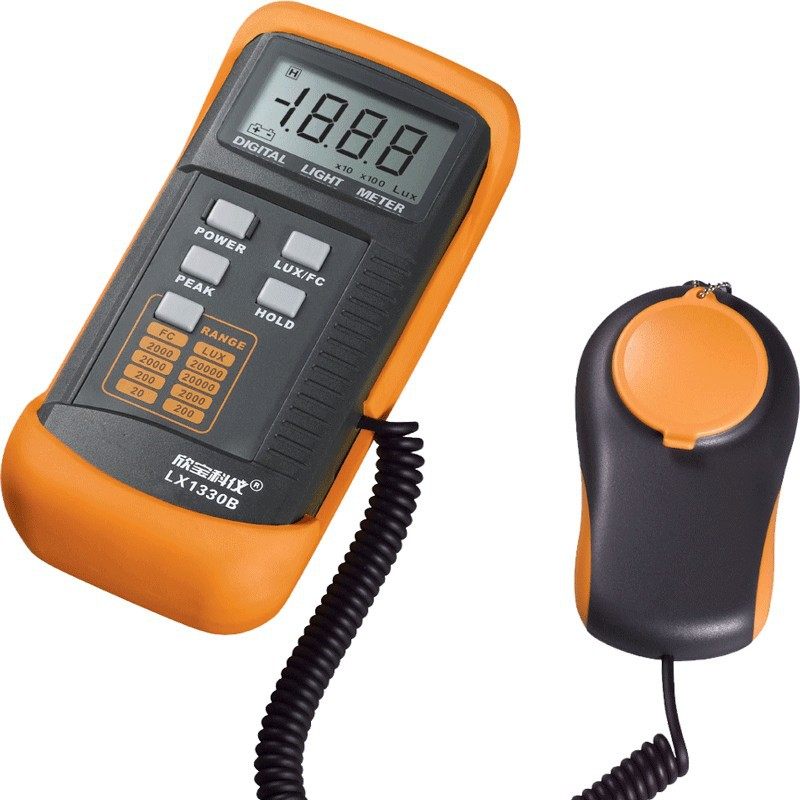 欣宝LX1010B LX1330B LX1334BS数字照度计照度仪 测光仪测光表