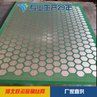 厂家供应 矿筛复合网 304不锈钢筛网 石油震动筛网 异形矿筛网