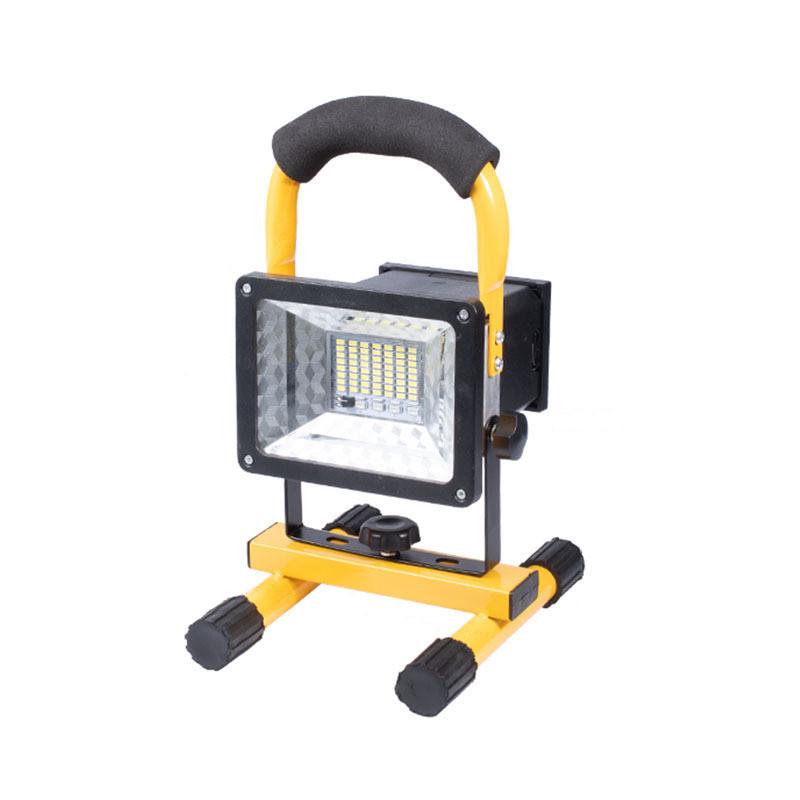 户外应急照明灯工地用led充电投光灯高亮停电备用家用手提泛光灯