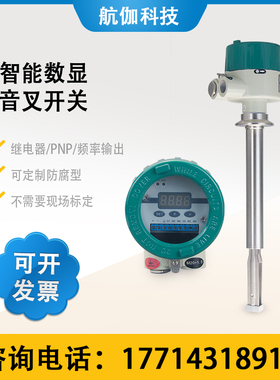 智能数显音叉液位开关料位物位防爆水位计限位开关耐高温24V/220V