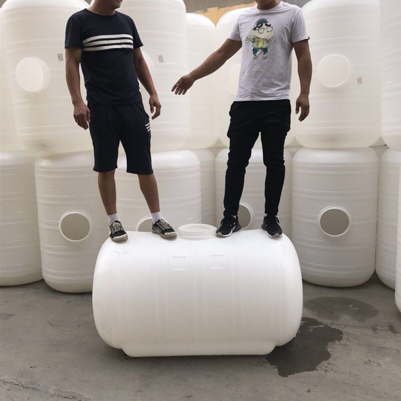 1吨塑料大桶 塑料水塔 卧式大桶 2000斤塑料桶储水桶太阳能储水罐