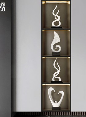 轻奢酒柜电视柜摆件高档客厅家A居玄关装饰品创意办公室样板间摆