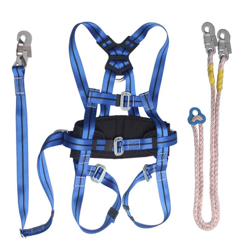 电力施工保险带j电工全身五点式欧式缓冲高空作业安全带户外防坠