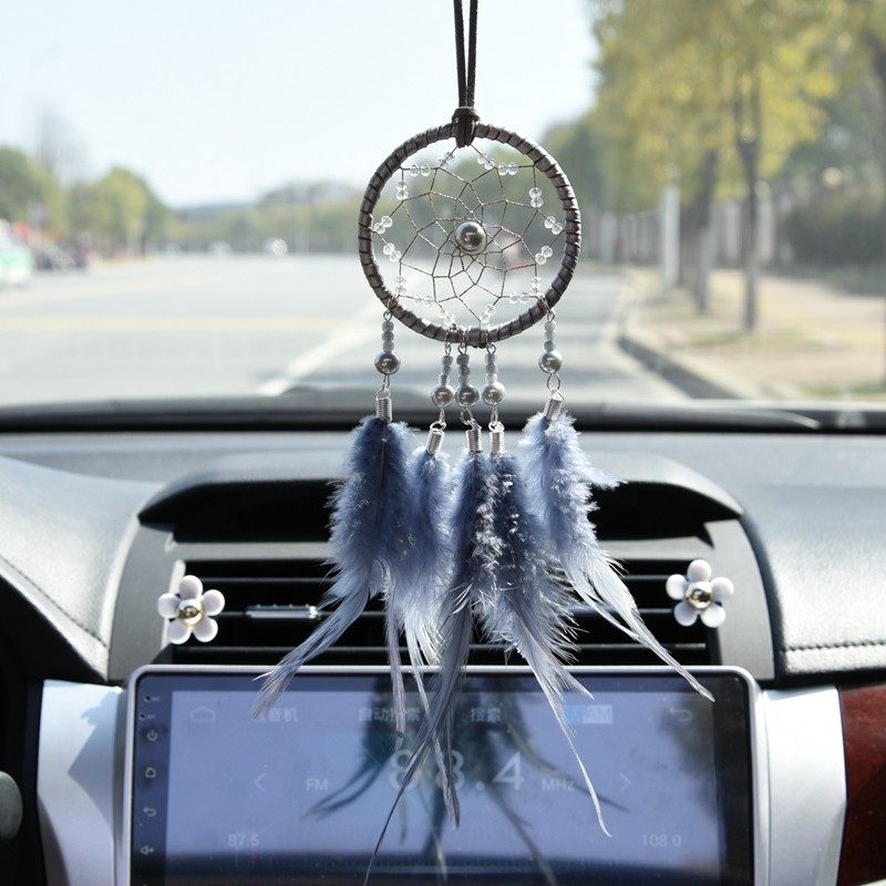 创意汽车挂件车用挂饰女士车内吊饰印H第安羽毛扑捕梦网汽车挂饰,汽车用品/电子/清洗/改装,车挂,淘宝优惠券,粉丝福利购,淘宝优惠卷