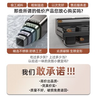 调味料筷子勺子刀架多功能收 厨房置物架免打孔太空铝r家用壁挂式
