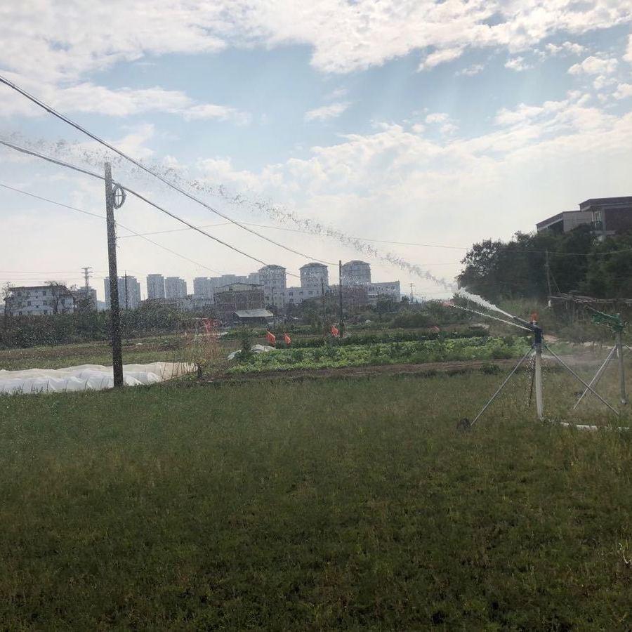 自动旋转农用g浇地神器浇水喷头大田灌溉雾化喷枪农业农田灌溉喷