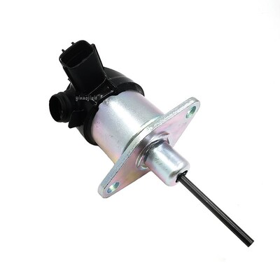 久保田小松56发动机熄火v开关断油阀熄火电磁阀电子阀挖掘机配件