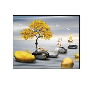 电表箱装饰画免打孔免钉配电箱装饰遮挡电M闸箱盖板遮丑家用电箱