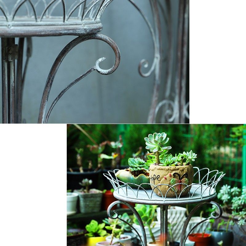 外单欧式铁艺花园落地绿植花盆花架E户外庭院花卉支架托架园艺装,鲜花速递/花卉仿真/绿植园艺,花架,淘宝优惠券,粉丝福利购,淘宝优惠卷