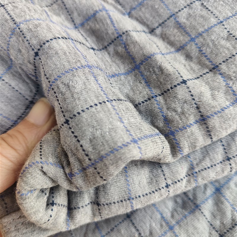 针织夹棉床盖/床单软糯亲肤O机洗不起球不变形