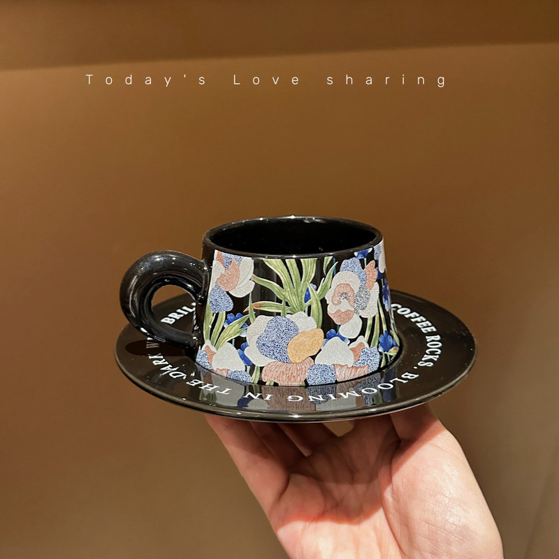 陶瓷咖啡杯情侣杯子奢华下午茶杯碟套装设计N感茶杯牛奶杯水杯家,餐饮具,咖啡杯,淘宝优惠券,粉丝福利购,淘宝优惠卷