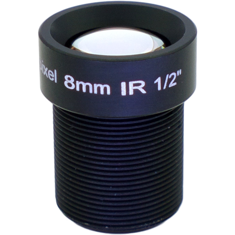 8mm高清镜头1/2英寸500万像素M12接口机器视觉监控设备配件