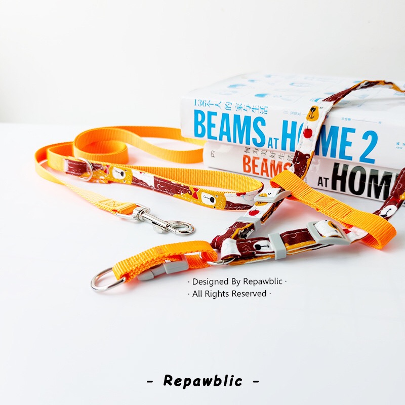 果冻家家用牵引绳春夏卡通小型犬幼犬狗狗胸背带牵引胸带宠物用品