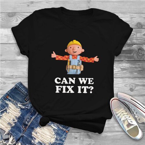 极速Bob The Builder Can We Fix It Tshirt Homme Clothing Unis