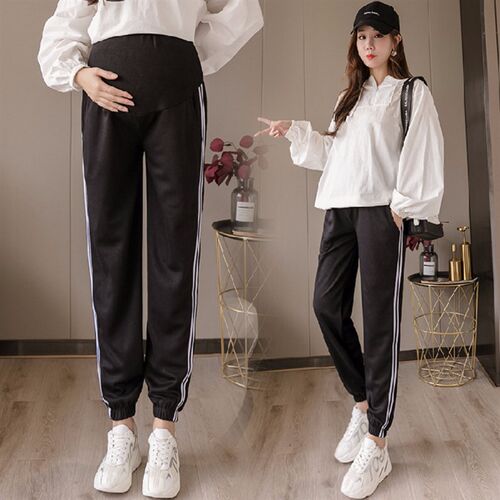 极速plus size 2XL?Maternity loose Pants For Pregnant Women