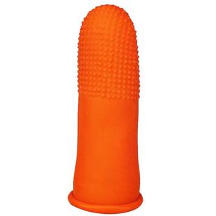 劳保胶皮大拇指女用弹琴护指钢琴纹绣指套一次性防裂手指套食指