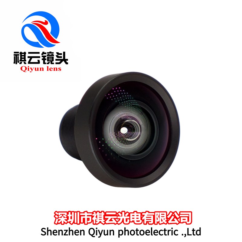 2.2mm无畸变800万4K镜头1/2.5英寸F1.8M12接口视讯会议低畸变镜头