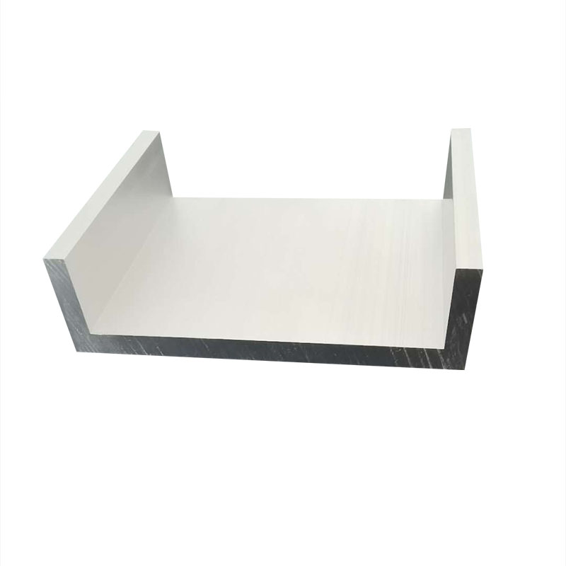 铝合金槽铝130x35x8mm大槽铝工业型材内径114mm铝槽U型槽钢C型铝