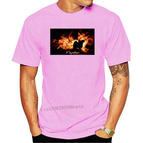 极速New Unisex T-Shirt Papillon fire and flame by siviwonder