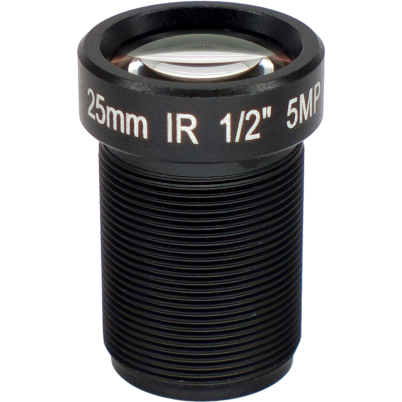 500万高清镜头4mm6mm8mm12mm16mm25mm1/2.5英寸M12口监控器材配件