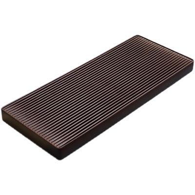 电木茶盘德国进口小号干泡日式简约无边排水茶台家用高端细长茶海