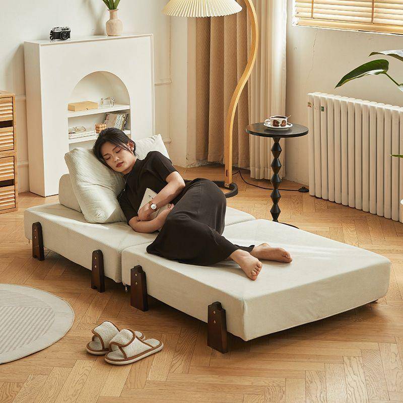 懒人沙发双人可躺可睡小户型单人午休沙发床人类狗窝豆腐块榻榻米
