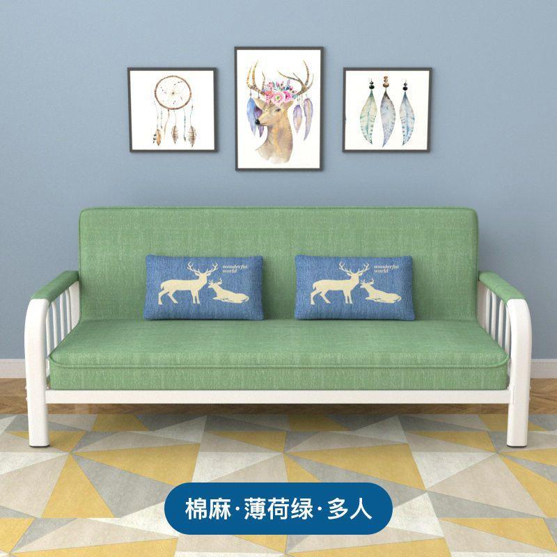 多功能折叠沙发床两用小户型布艺沙发出租房简易双人三人客厅沙发