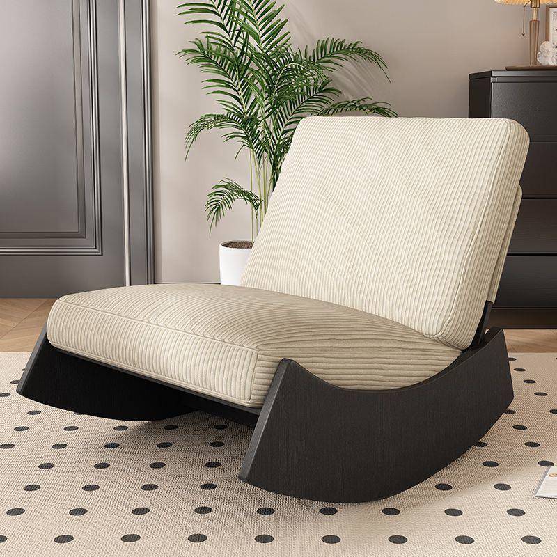 摇摇椅大人客厅懒人沙发椅卧室阳台海绵实木单人躺椅办公室家用