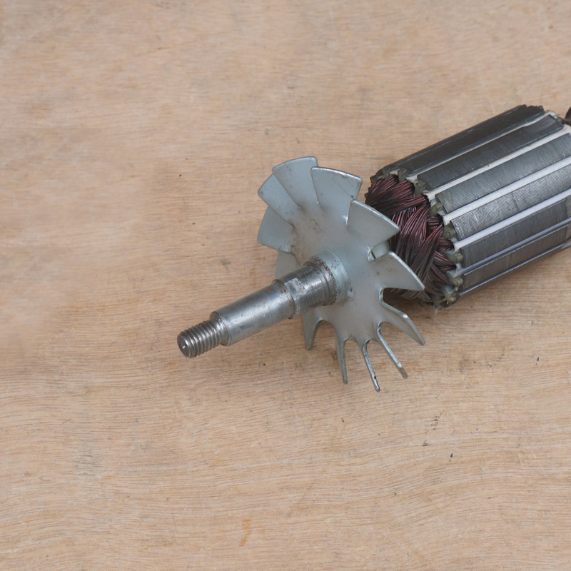 志标355D皮带j钢材机转子 定子350切割机电机线圈创无限原厂配件