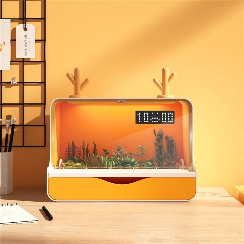 桌面DIY花园智能多肉花盆植物花园艺种植机礼Q物全光谱家用补光灯,鲜花速递/花卉仿真/绿植园艺,智能园艺用品,淘宝优惠券,粉丝福利购,淘宝优惠卷