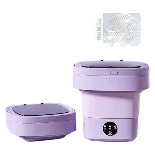 跨境折叠a洗衣机8.5L迷你洗衣机11L洗脱一体小型学生婴儿宿舍便携