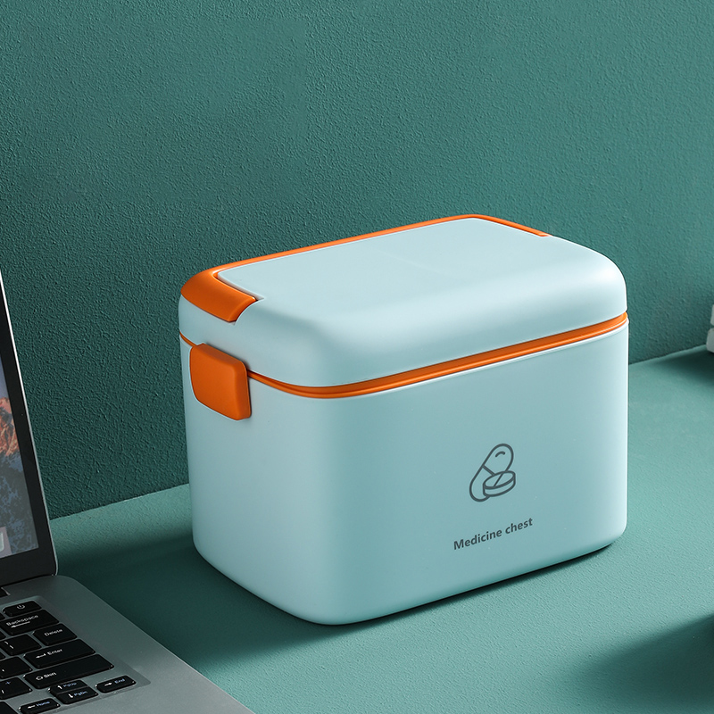 医药箱家庭装家用医疗箱大容量便携E式多功能应急常备药品收纳盒